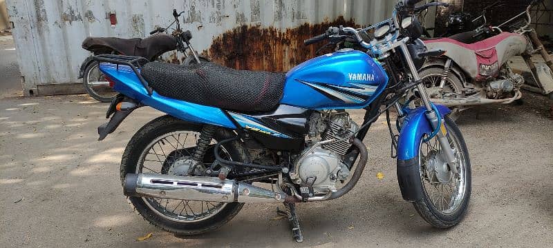 Yamaha YBZ 125 Blue color 5