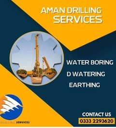 Water boring, Earthing, Thrust boring, Solar installation