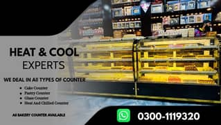 Chilled Counter | Bakery Counter | Glass Counter | Heat Counter