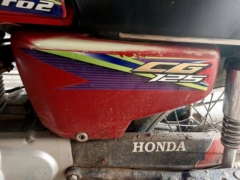 honda 125  original tanki tapay 2