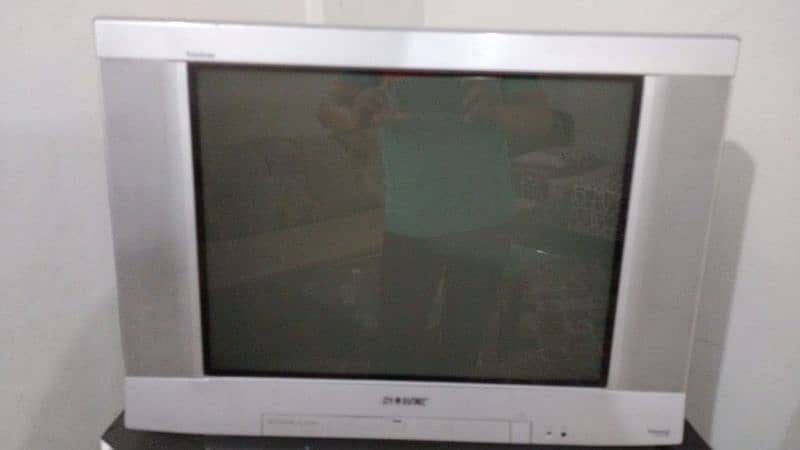 Sony  trinitron Tv ,Troully with Android Tv box 2