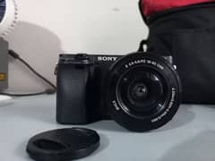 sony a6400 mirrorless camera with kit lens