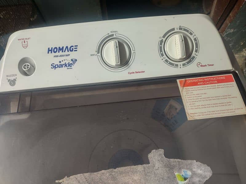 homeAge washing machine 2