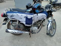 honda 125 registered karachi all ok