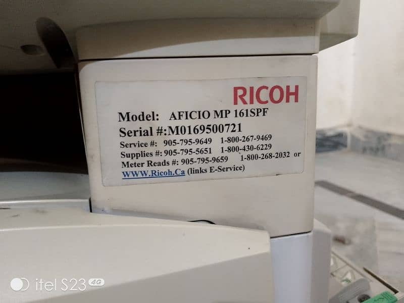 RICOH photocopier MP161 3