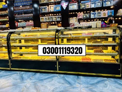 bakery counter / cake counter / sweets counters /meet display counter 1