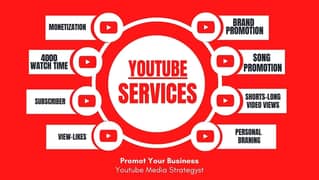 Youtube Monetized Channels & All Youtube Services At Low Price