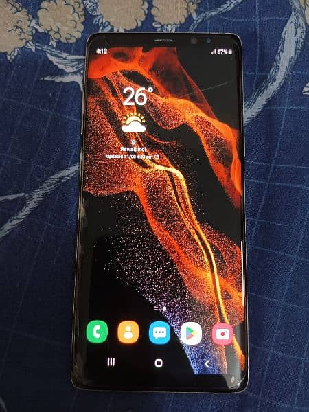 Samsung Galaxy note 8 total original phone hai 3