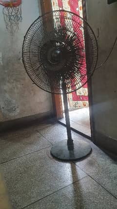 Heavily used padestal fan. But works fine.