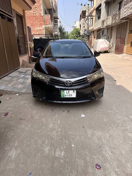 Toyota Corolla XLI 2014 covert gli chat phir bonat diggi original 8