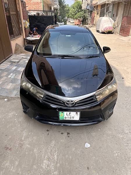 Toyota Corolla XLI 2014 covert gli chat phir bonat diggi original 10