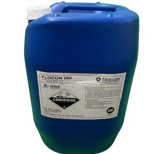 Calcium Chloride/Antiscale Flocon 260 /Sodium Bicarbonate/Filter Jumbo 3