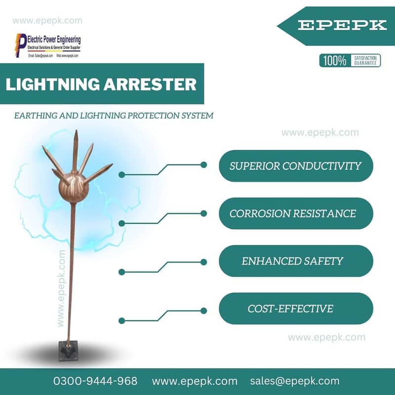 Lightning Arrester | Earthing Grounding & Lightning Protection system 1