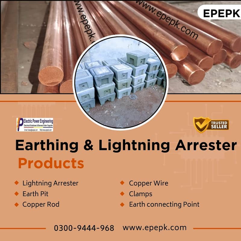 Lightning Arrester | Earthing Grounding & Lightning Protection system 3