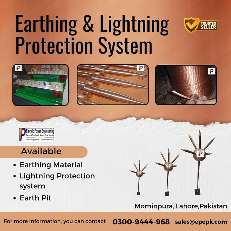 Lightning Arrester | Earthing Grounding & Lightning Protection system 4