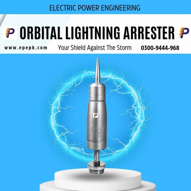 Lightning Arrester | Earthing Material | ESE lightning Protection. 3