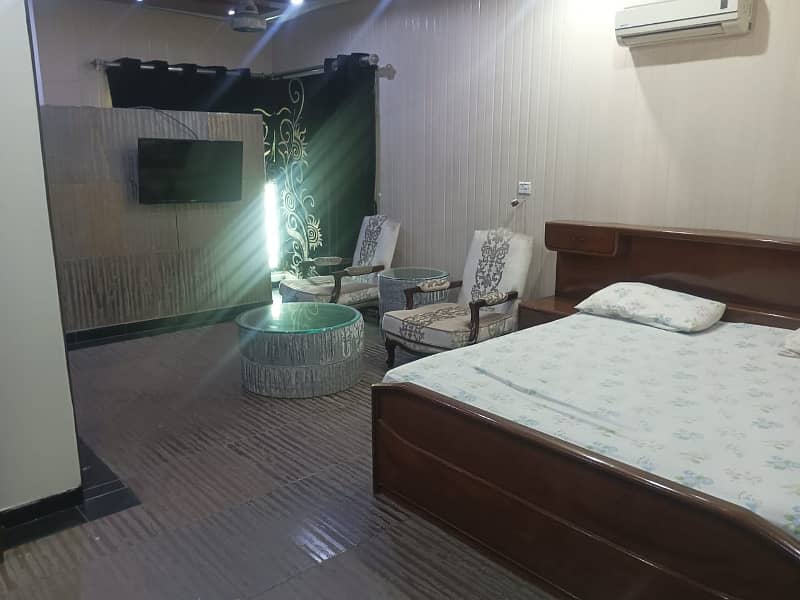 Furnished Room Available For Rent In Model Town 3