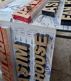 3D Signboards I Flex printing I Acrylic