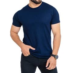 MENs HALF SLEEVE T-SHIRT WITH OUT PRINT