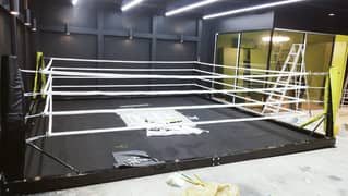 Floor Mounted boxing ring 5.5m x 5.5m.  ||  boxing ring ||  FITDEX 0