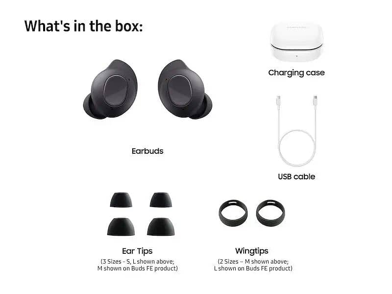 Samsung Galaxy Buds Fe Wireless Earbuds 2