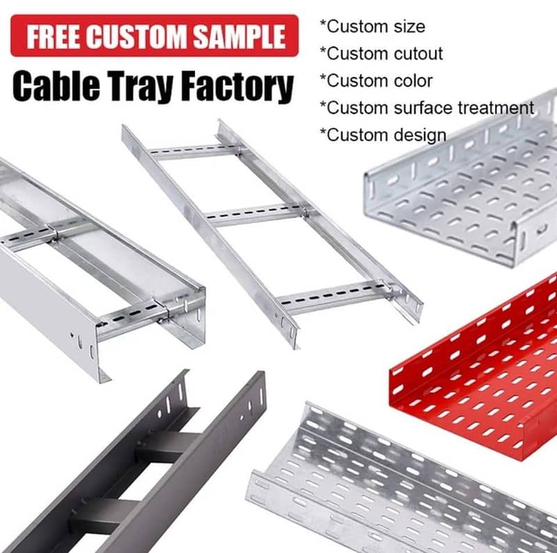 Cable Tray | Gi Cable Tray | Perforated Cable Tray | Powder Coated 7