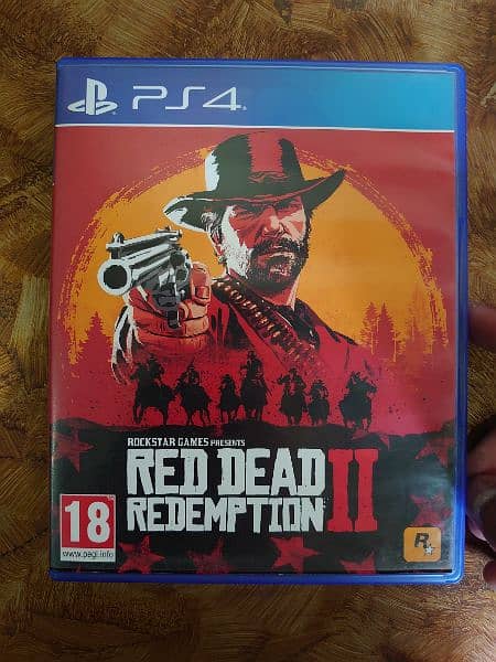 PS4 Play Station4 Games RDR2, GTA 5 With 2