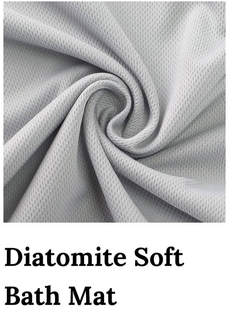 Diatomite Soft Bathroom Mat 5