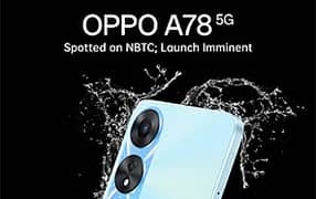 OPPO A78 USED FOR 5 MANTH 8+8(256) 0