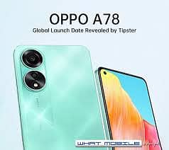 OPPO A78 USED FOR 5 MANTH 8+8(256) 1