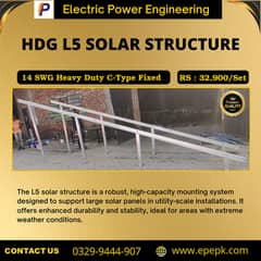 Solar Stands | Solar Structuer | L2 L3 L4 Solar stands | Industrial