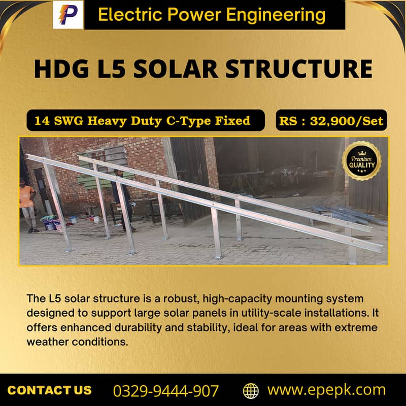 Solar Stands | Solar Structuer | L2 L3 L4 Solar stands | Industrial 4