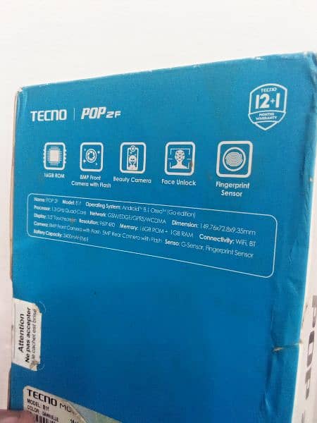 tacno pop2f.  16gb box 4