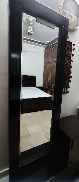 Bedroom Set Double Bed Double Door Wardroob Almari Dressing Mirror 14