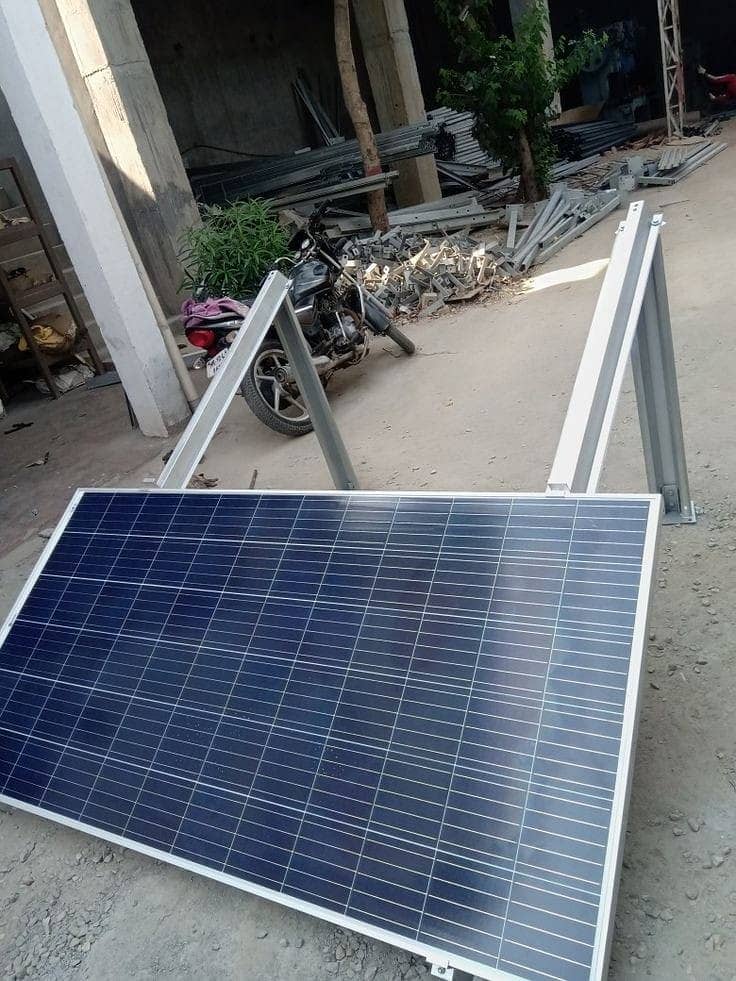 Solar structure | Solar stand | solar frame | Elevated solar structure 4