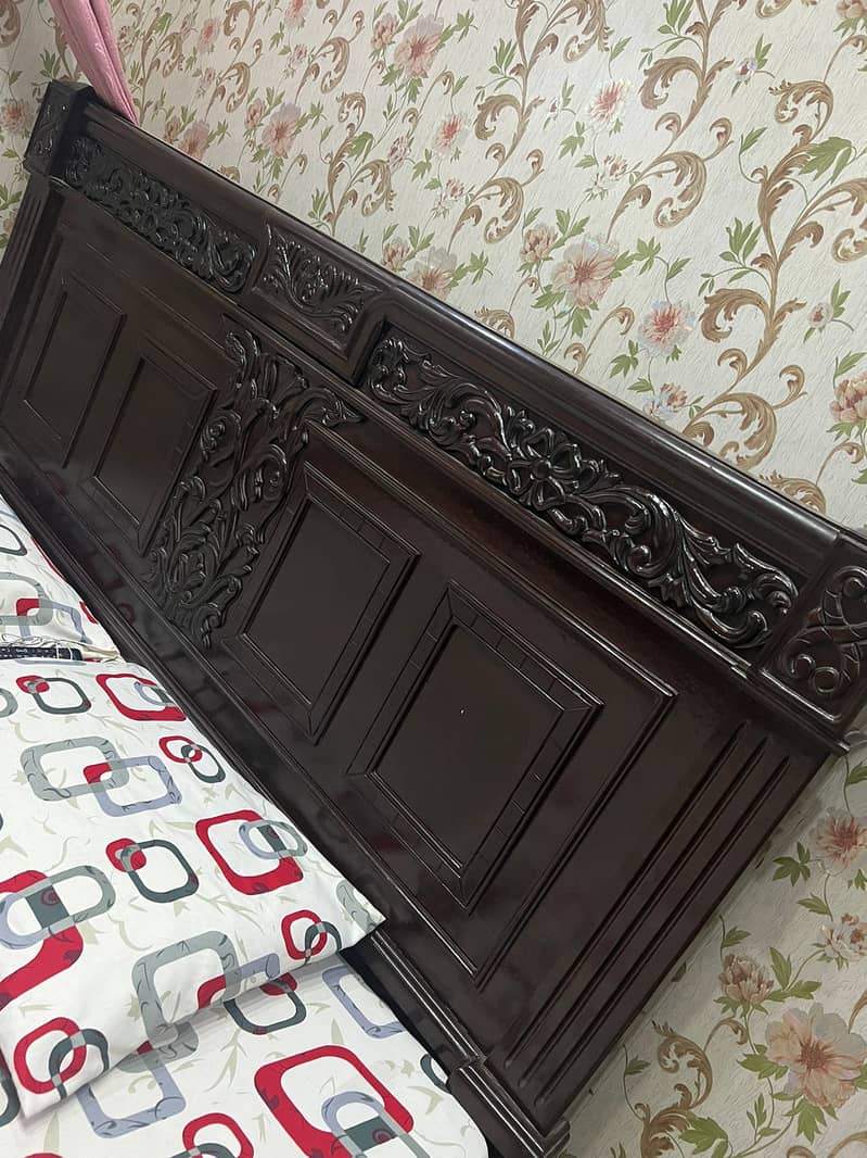 wooden bed for sale 2