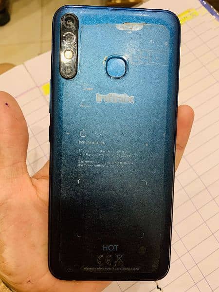 Infinix hot 8 with box 4