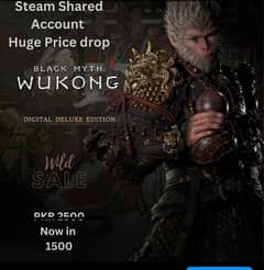 Black Myth wukong steam in cheap price