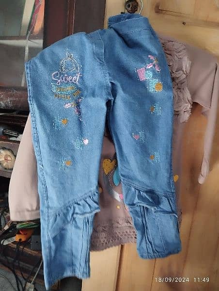 5 to 7 year girl dress totally new 4