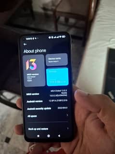 Redmi Note 9 4gb with box