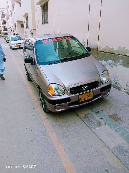 Hyundai Santro 2003/04 convert exactive 7