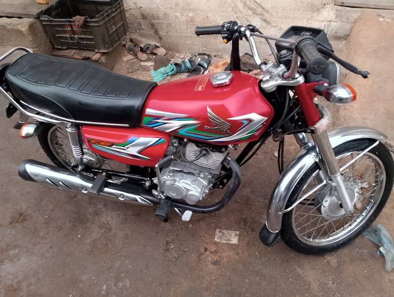 Honda 125 Model 23  Just Like New For Sale 2