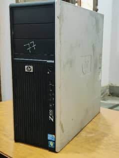 HP Z400 workstation 8gb ram 80gb harddisk 512mb graphics card