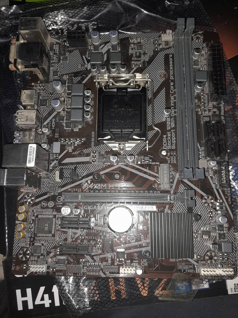 Gigabyte H410m H V2 10th gen Motherboard (Repaired) 4