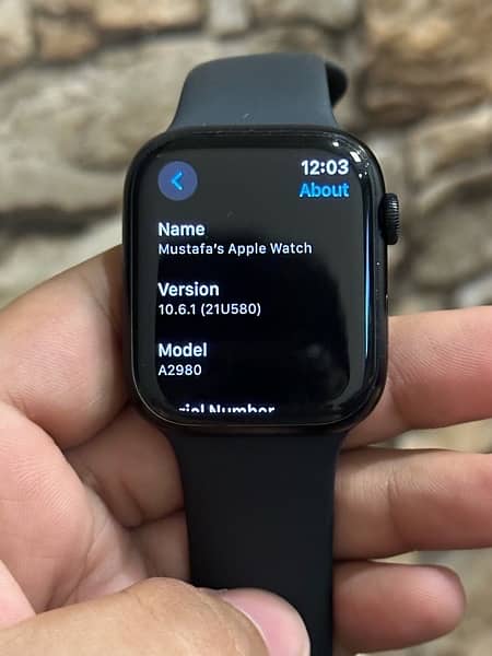 Apple Watch series 9 45mm midnight black 9