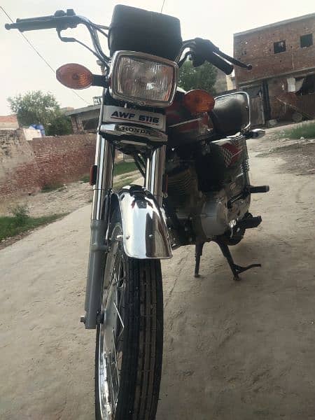 Honda CG 125 2024 lash candishan hi 1143. KM used only 12