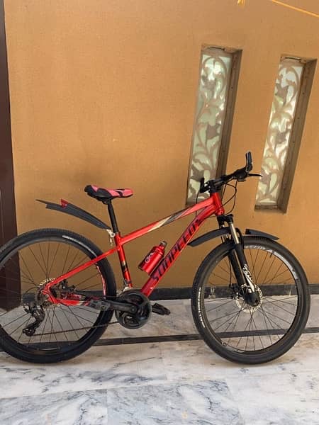 bycycle red/black Clour Full Alminum 1