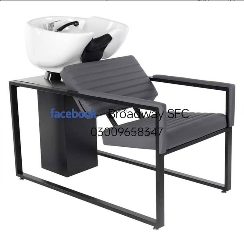 Salon chair Saloon chair Pedicure Shampoo unit massage bed Trolley 6