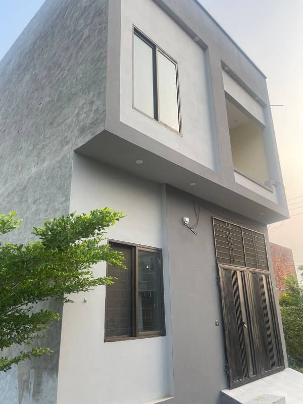 3 MARLA BRAND NEW HOUSE FOR SALE IN KHALIL TOWN SADHOKE MOZA 3