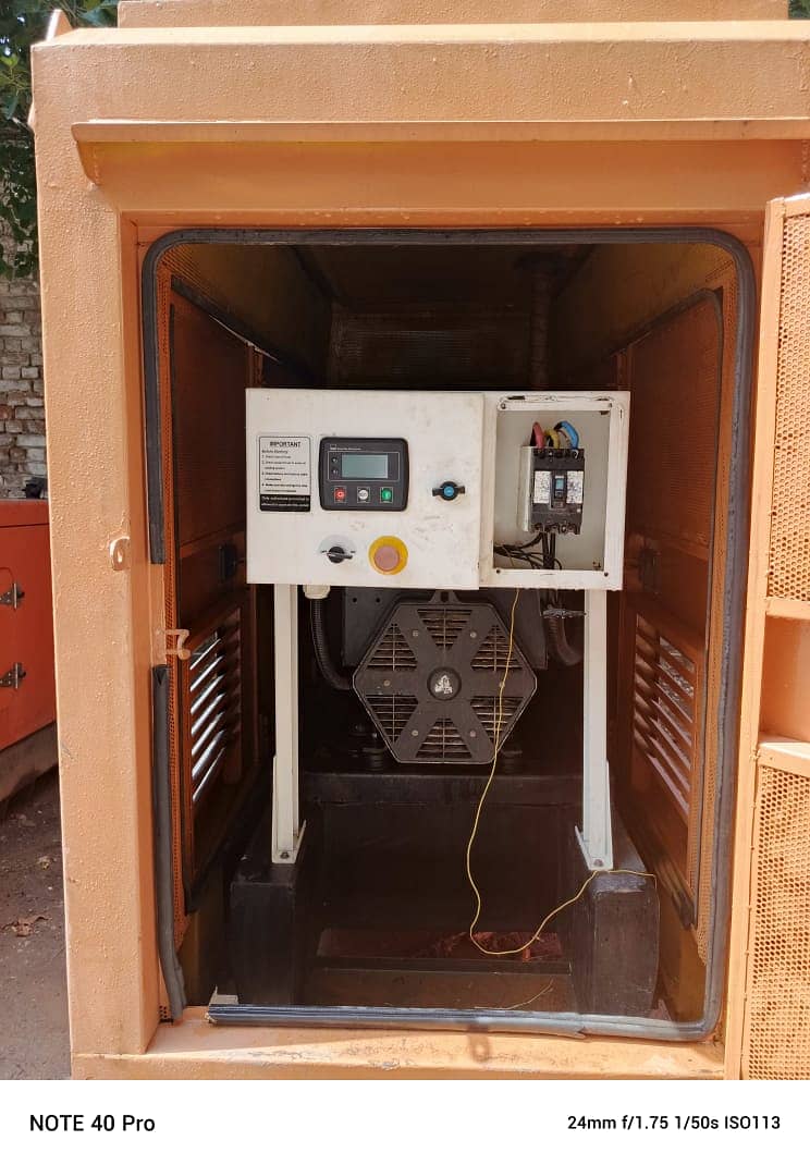 33kva Hyundai China with Isuzu engine for sale excellent condition 7